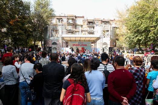 «Երևան 2800». հոբելյանական օրը մանուկները նշել են Մանկական զբոսայգում