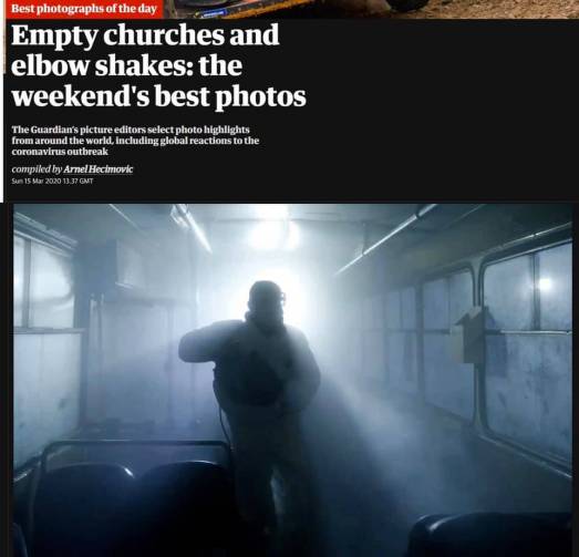 Մի լուսանկարի պատմություն. ինչպե՞ս երևանյան տրանսպորտի ախտահանման լուսանկարը հայտնվեց The Guardian-ի լավագույն լուսանկարների շարքում