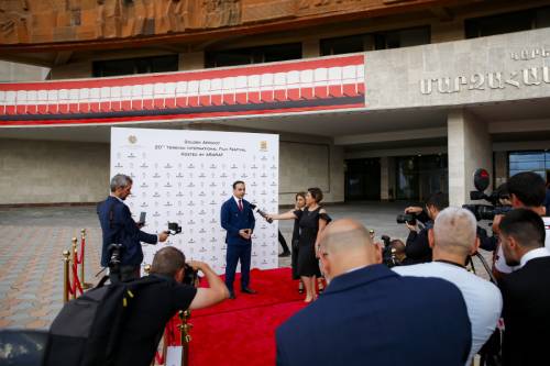 20th “Golden Apricot” International Film Festival Starts in Yerevan