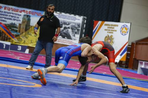 15th Free Style Youth Wrestling Memorial Tournament in Yerevan