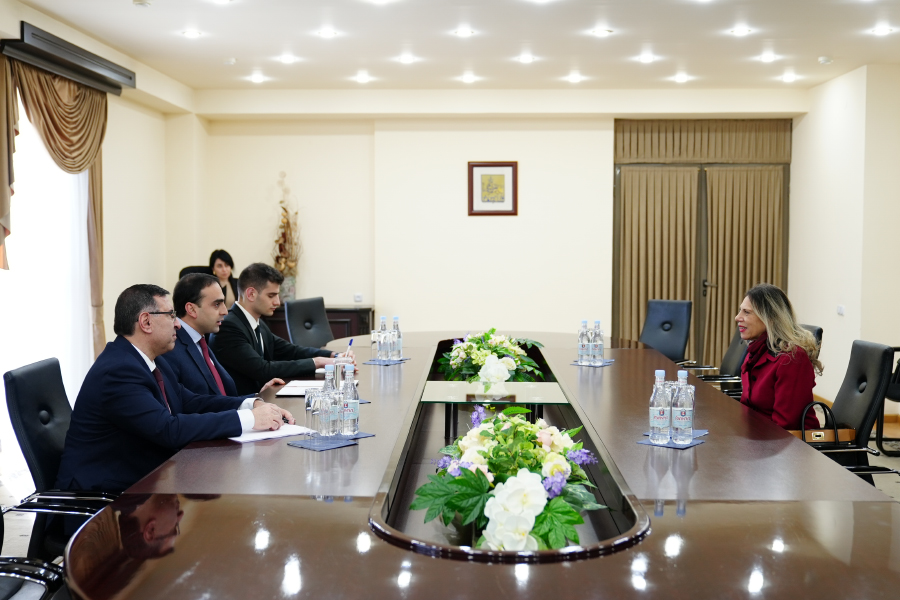 Yerevan Mayor Tigran Avinyan received Ambassador of Egypt