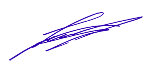 Mayor signature