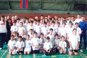 Ecole de tennis et de badminton pour jeunes d'Erevan