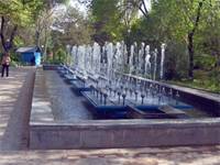Fountains of the 4th segment of Yeritasardakan park
