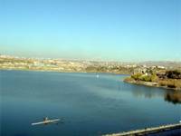 Yerevan water storage basin