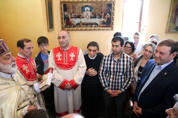 The Mayor celebrated the Holy Easter with the townspeople