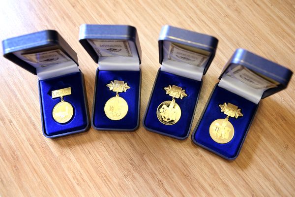 Medals to the workers of dance art