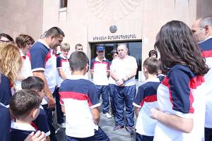 Yerevan participants of “Best Sports family 2015” competition left for Tsakhkadzor