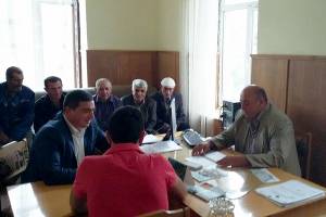 Delegation of Nubarashen administrative district visited Arstvanist community