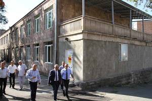 A working visit to the educational establishments of Nor Nork district