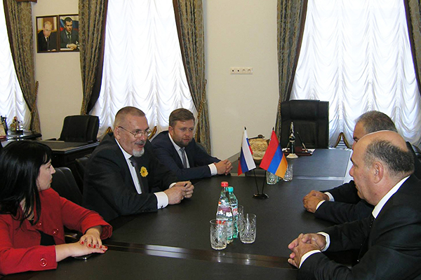 The delegation of Shengavit district took part the celebration of Stavropol city day