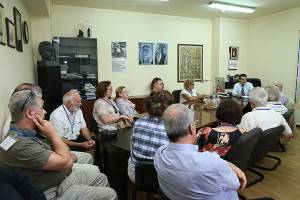 Yerevan Chief Architect welcomed delegation of designers and architects from Saint Petersburg