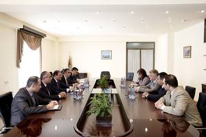 Mayor Taron Margaryan met with Markku Markkula