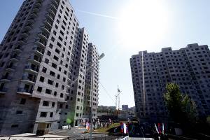 The multifunctional block of flats at Paruyr Sevak 8 and 8/1 have been solemnly opened