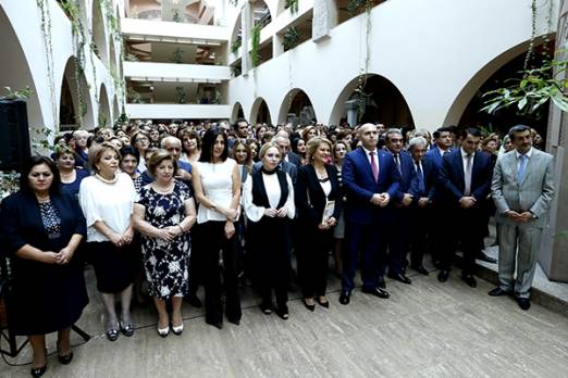 Քաղաքապետ Տարոն Մարգարյանը հյուրընկալել է կրթամշակութային ոլորտի ներկայացուցիչներին ու գրադարանային համակարգի աշխատակիցներին