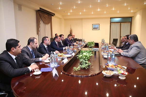 Mayor Taron Margaryan met with Tabriz delegation