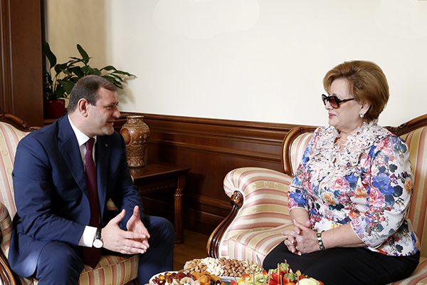A meeting with the delegation of Krasnodar