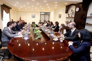 “Youth is a powerful moving force which is also the hope and guarantee of the future”.Taron Margaryan