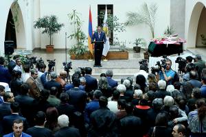 The celebration of “Erebuni-Yerevan 2797” stands out with unprecedented social action: about 30 flats have been granted to the families of azatamartiks