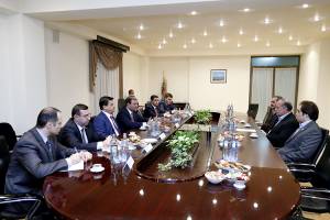 Mayor Taron Margaryan met with the delegation of Qazvin, Iran