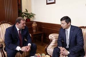 Taron Margaryan met with the Deputy Mayor of Tallinn