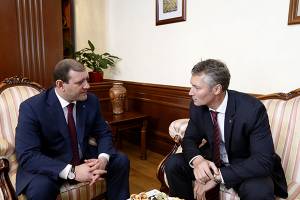 Mayor Taron Margaryan met with his colleague from Yekaterinburg