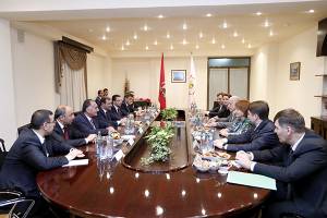 Mayor Taron Margaryan met with Moscow delegation