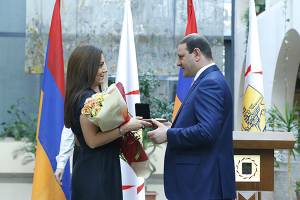Golden medal “Yerevan” for effective charitable activity