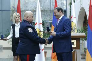 Yerevan Mayor Taron Margaryan awarded honorary titles to the representatives of a number of fields