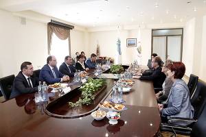 Mayor Taron Margaryan met with his colleague from Plessis-Robinson