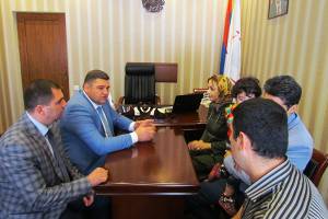 The delegations of Arnouville, France and Isfahan, Iran were hosted in Nubarashen administrative district