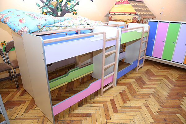 Furniture is being distributed in the kindergartens of the capital