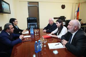 Deputy Mayor of Yerevan met with the leader of «Charity kitchen» program