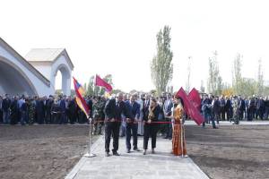 Yerevan Mayor Taron Margaryan took part in the opening of the museum-memorial complex of Mushegh Galshoyan