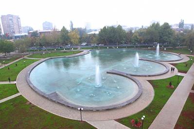 Water basin of Ajapnyak administrative district’s recreational zone