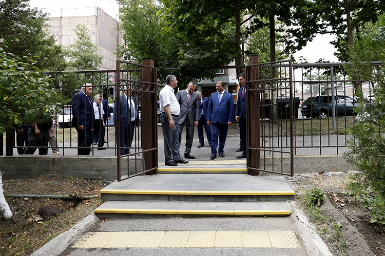 The program aimed at providing convenient movement for people with impaired vision is going to be started in the capital