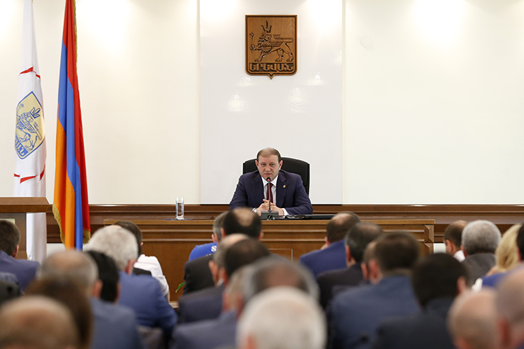Taron Margaryan: Wheelchair ramps construction should not be formal and the ramps should be applicable