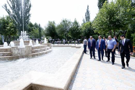 Քաղաքապետարան-մասնավոր հատված համագործակցության շրջանակում վերակառուցվում է «Չինարի» այգին