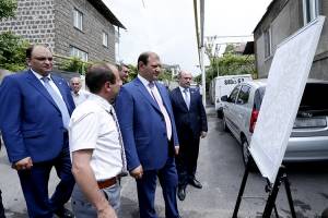 Mayor Taron Margaryan visited Avan administrative district