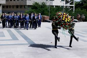 A memory tribute to the victims of the great Patriotic War and Artsakh liberation fight