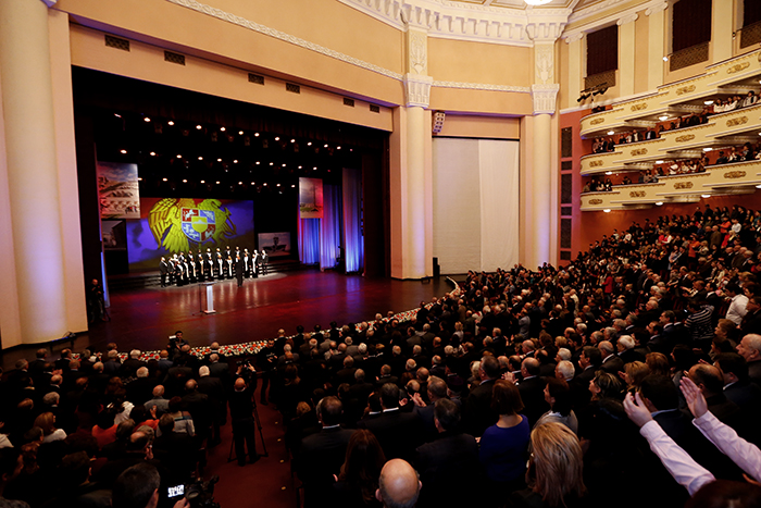 Mayor Taron Margaryan was present at the jubilee event dedicated to the 95th anniversary of NUAC Armenia