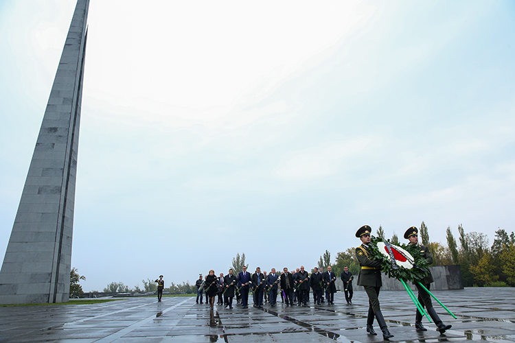 Memory tribute to the victims of Armenian Genocide