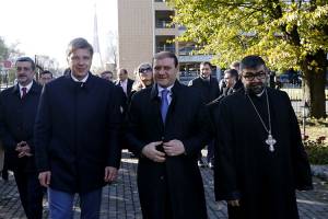 Yerevan Mayor visits Armenian Apostolic Church in Riga