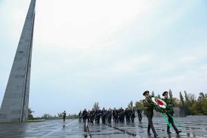 Дань уважения памяти жертв Геноцида армян