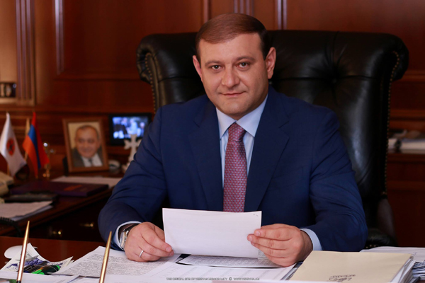 Yerevan Mayor Taron Margaryan’s congratulation on Republic Day