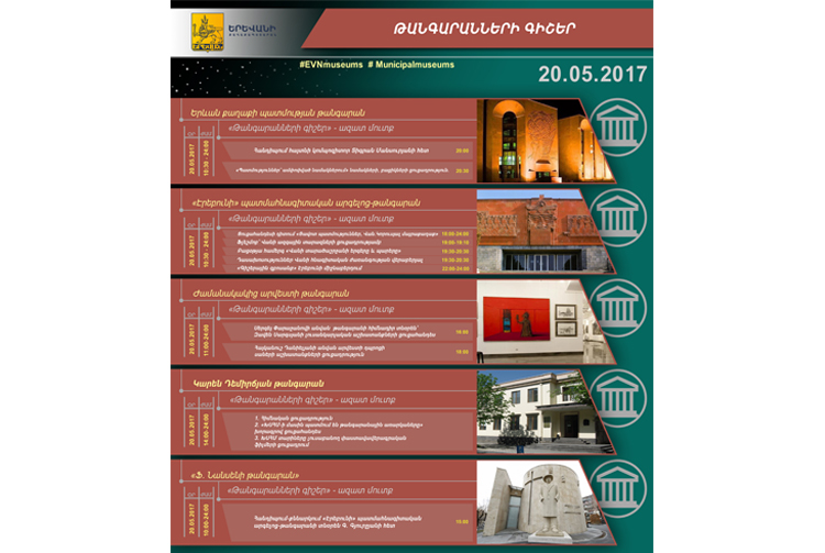 Yerevan municipal museums join “European Museums Night” action