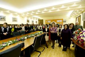 Mayor Taron Margaryan welcomes the representatives of education sphere