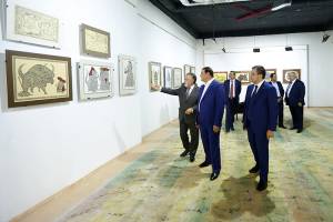 Exhibition of artist Sergey Baghramyan’s pictures opens in the capital