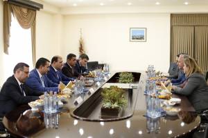Mayor Taron Margaryan meets with the Mayor of Split (Croatia) Andro Krstulovich Opara