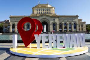 Yerevan meets its birthday festively decorated and illuminated